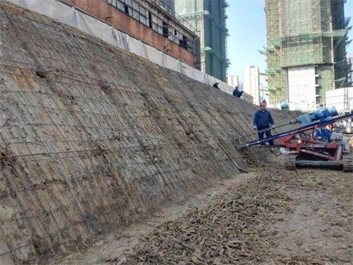 合浦建筑边坡支护